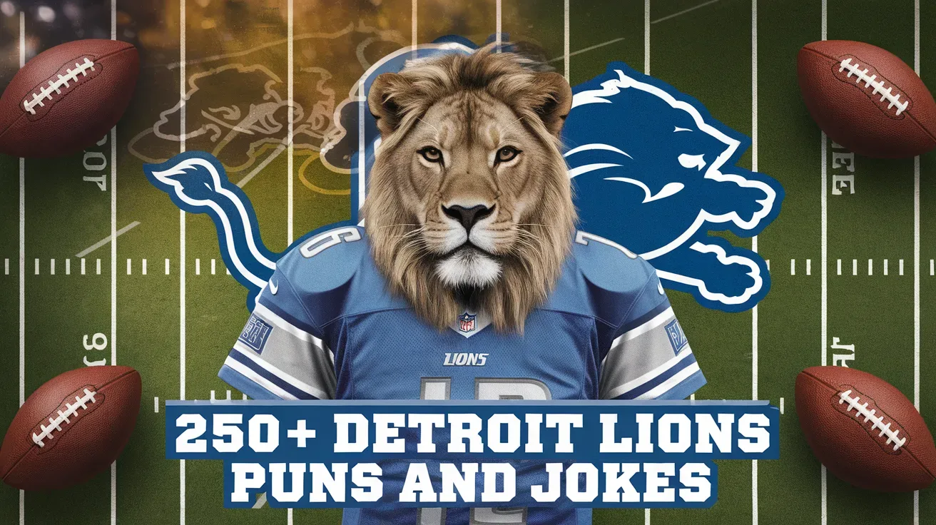 Detroit Lions Puns and Jokes