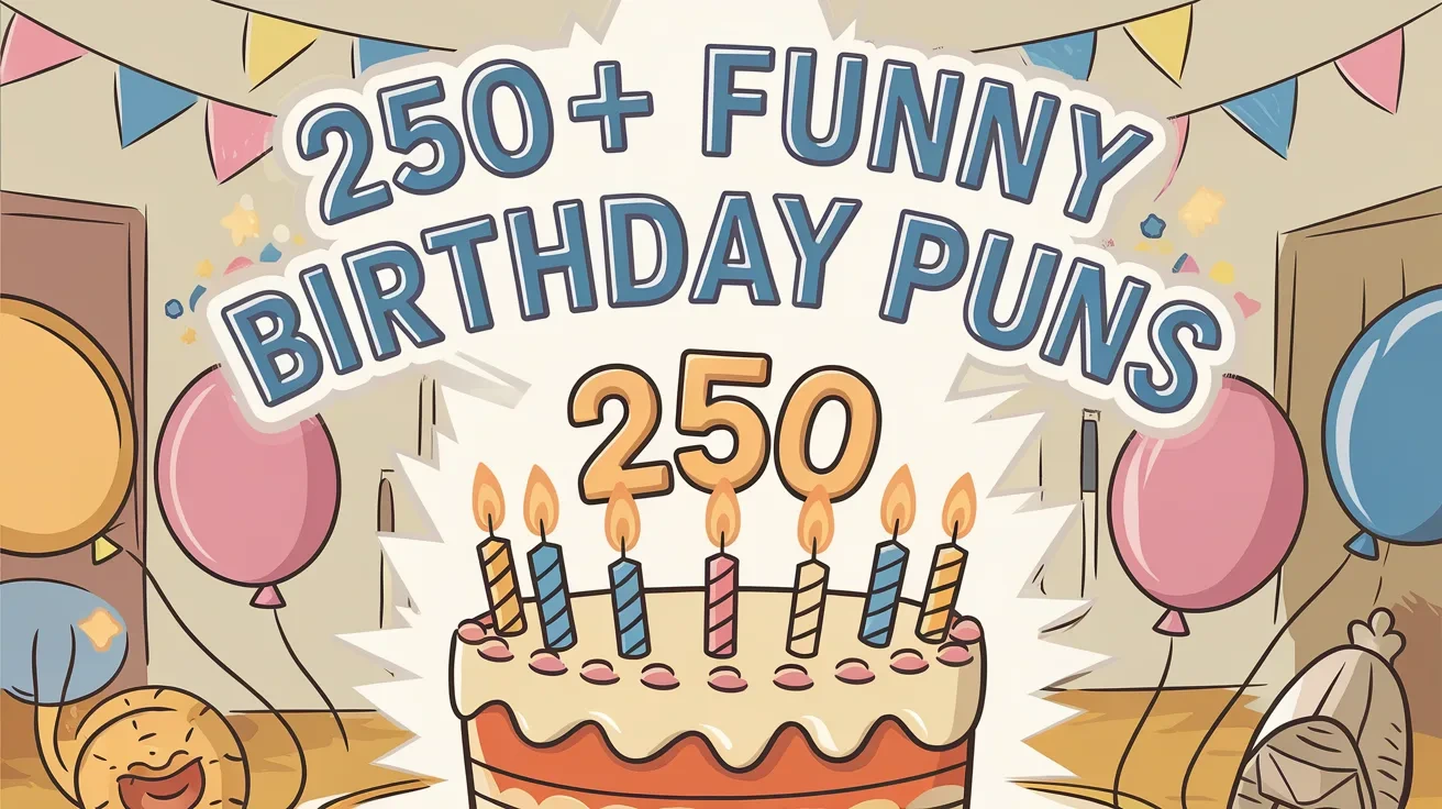 Funny Birthday Puns