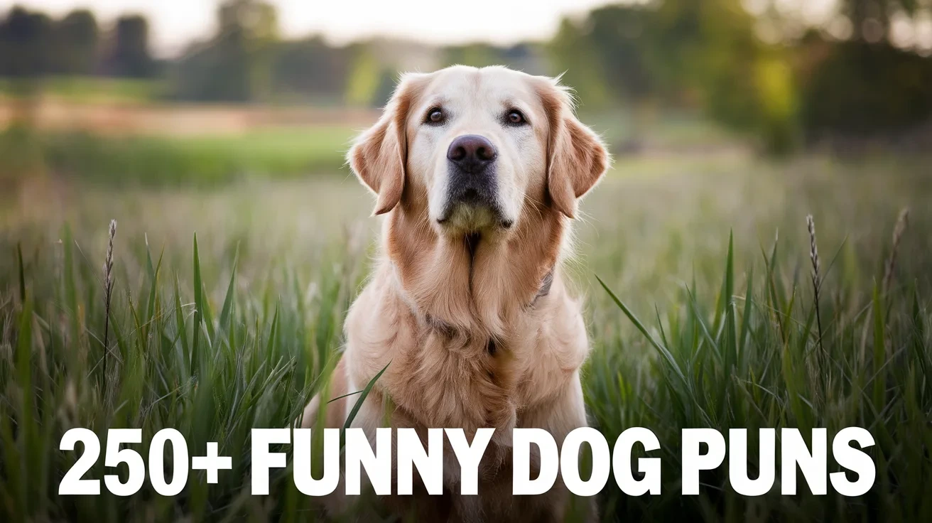 250+ Funny Dog Puns
