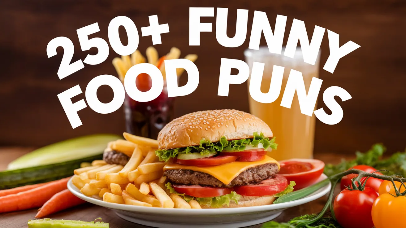 250+ Funny Food Puns