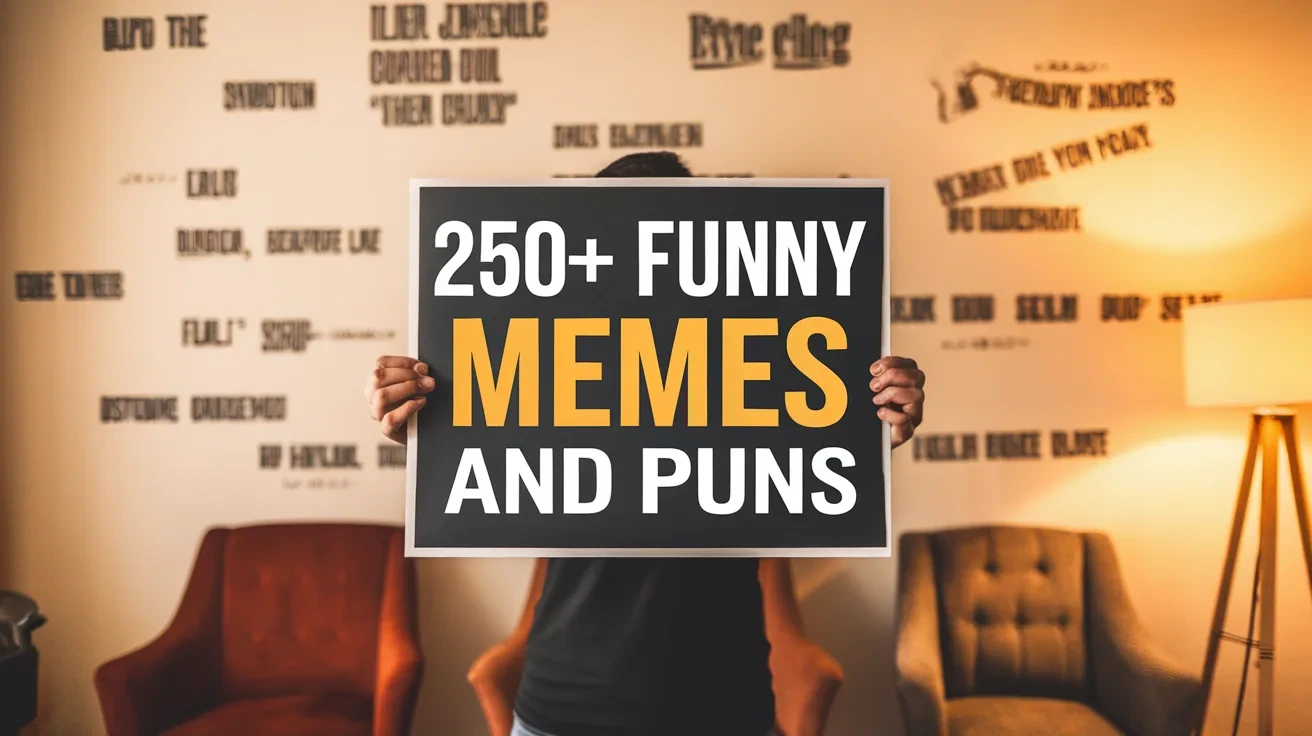 250+ Funny Memes and Puns