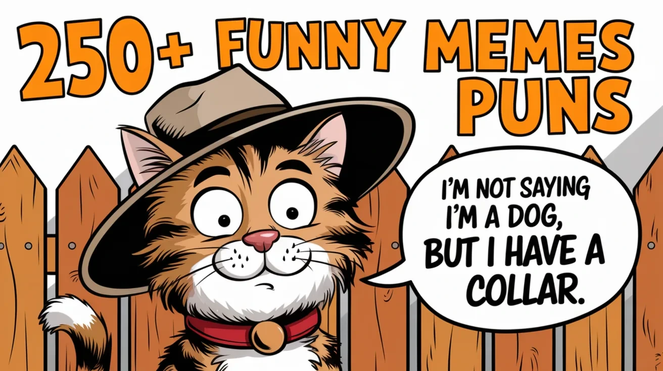 250+ Funny Memes Puns