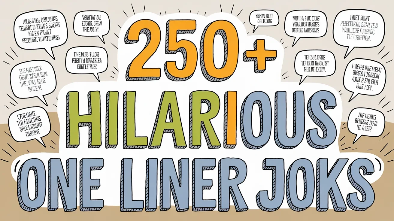 Hilarious One Liner Joks