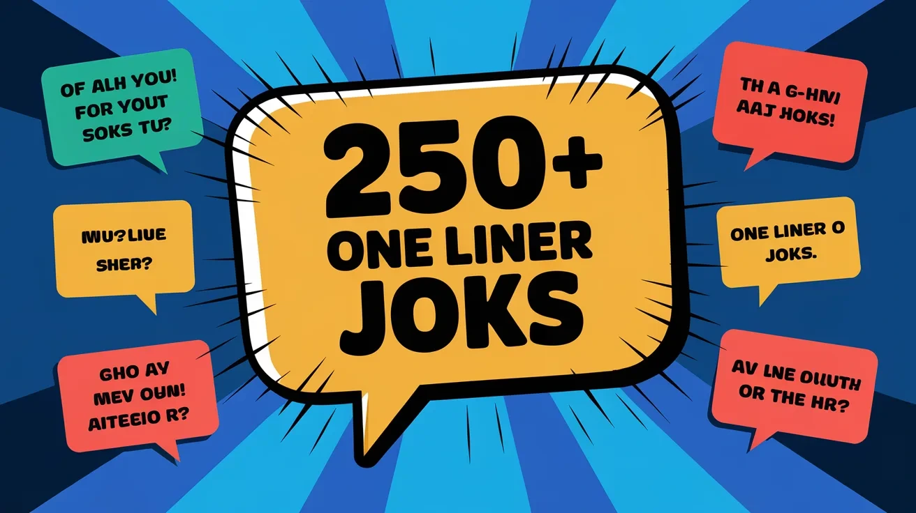 250+ One Liner Joks