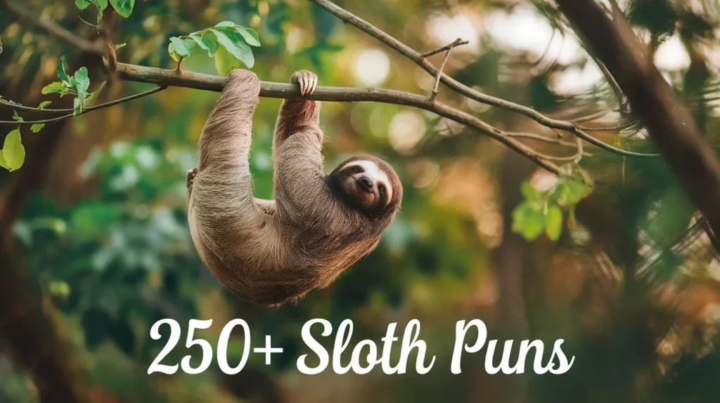Sloth Puns