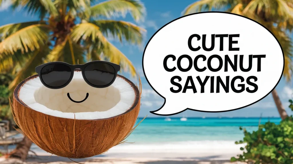 Cute Coconut Sayings