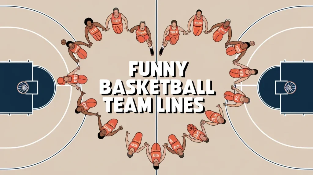 Funny Basketball Team Lines