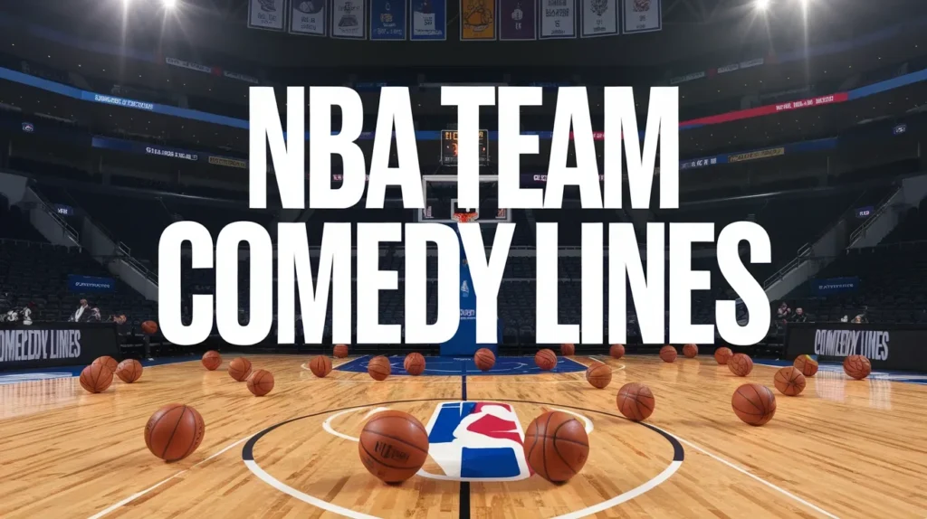 NBA Team Comedy Lines