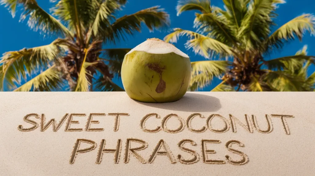 Sweet Coconut Phrases