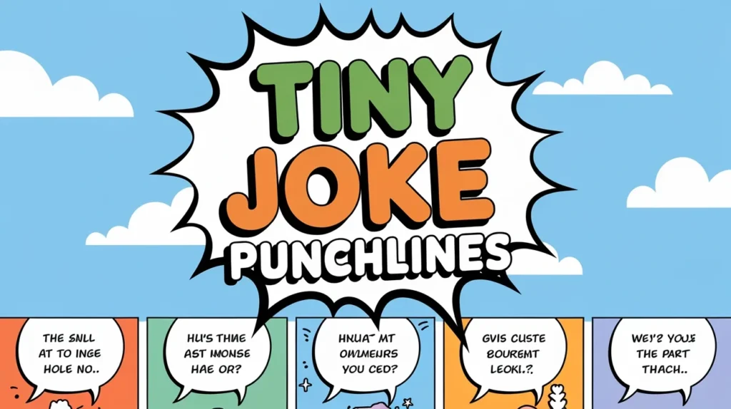 Tiny Joke Punchlines
