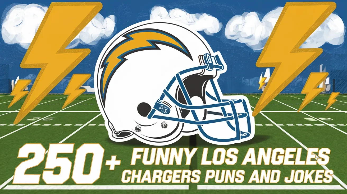 Funny Los Angeles Chargers Puns and Jokes