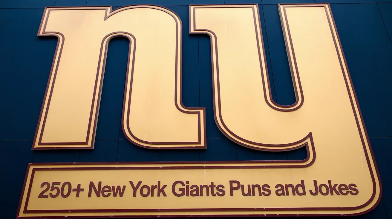 New York Giants Puns and Jokes