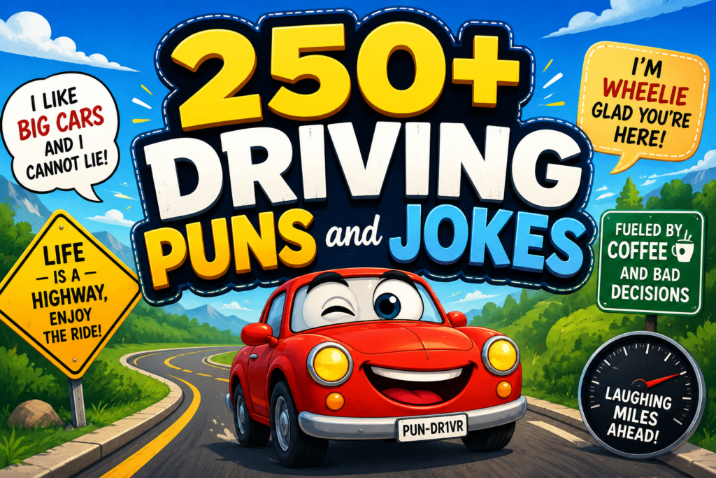 Driving Puns and Jokes