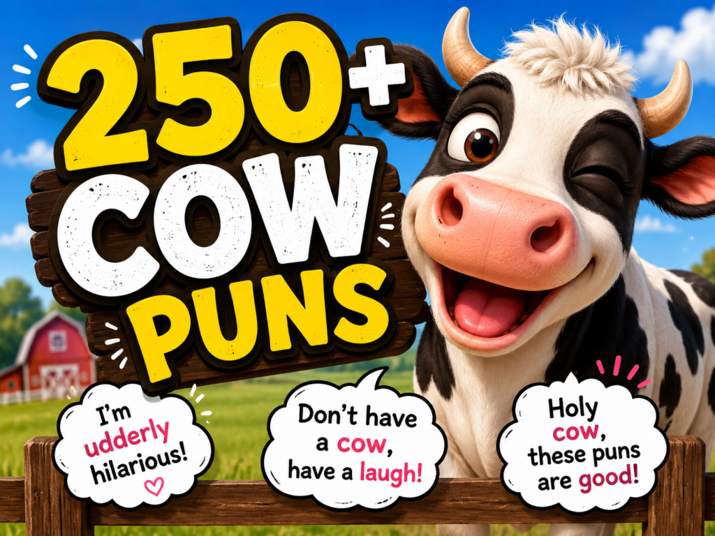 Cow puns