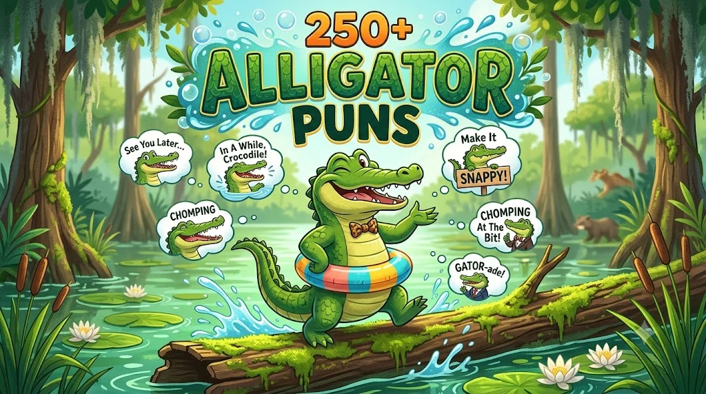 Alligator Puns