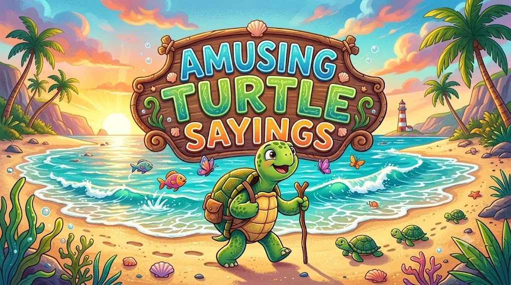 Amusing Turtle Sayings