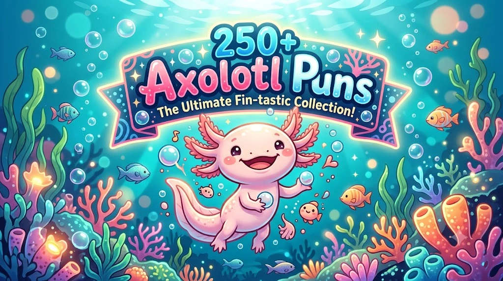 Axolotl Puns