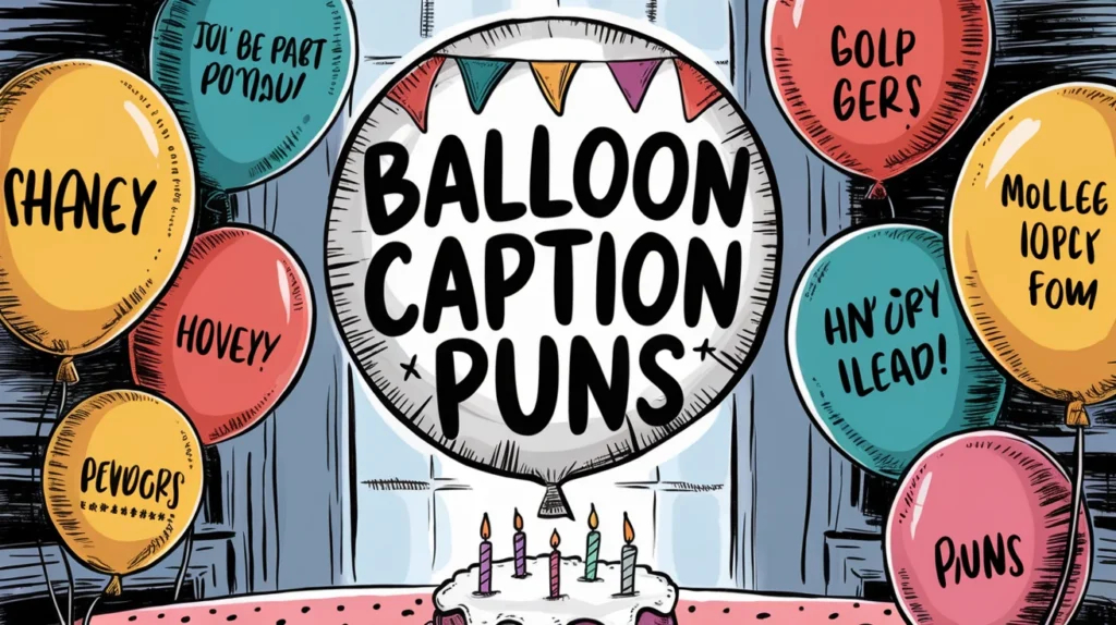 Balloon Caption Puns