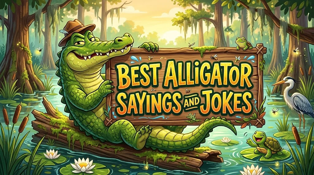 Best Alligator Sayings and Jokes