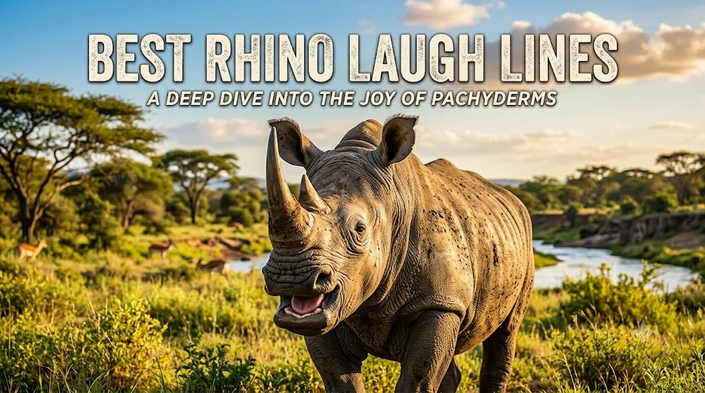 Best Rhino Laugh Lines