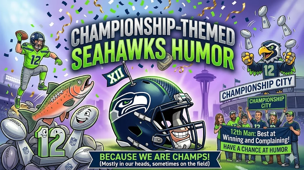 Championship-Themed Seahawks Humor