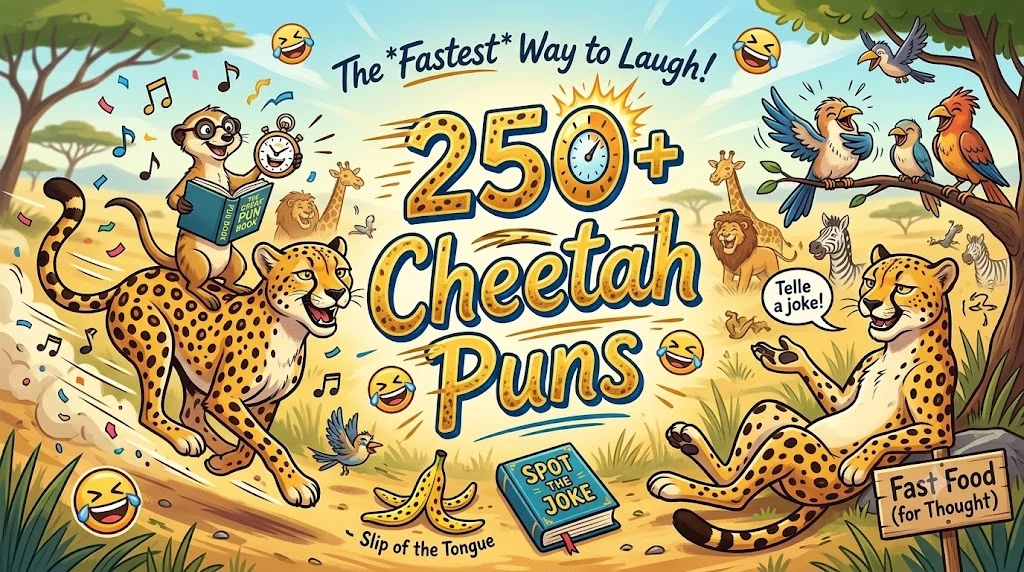 Cheetah Puns