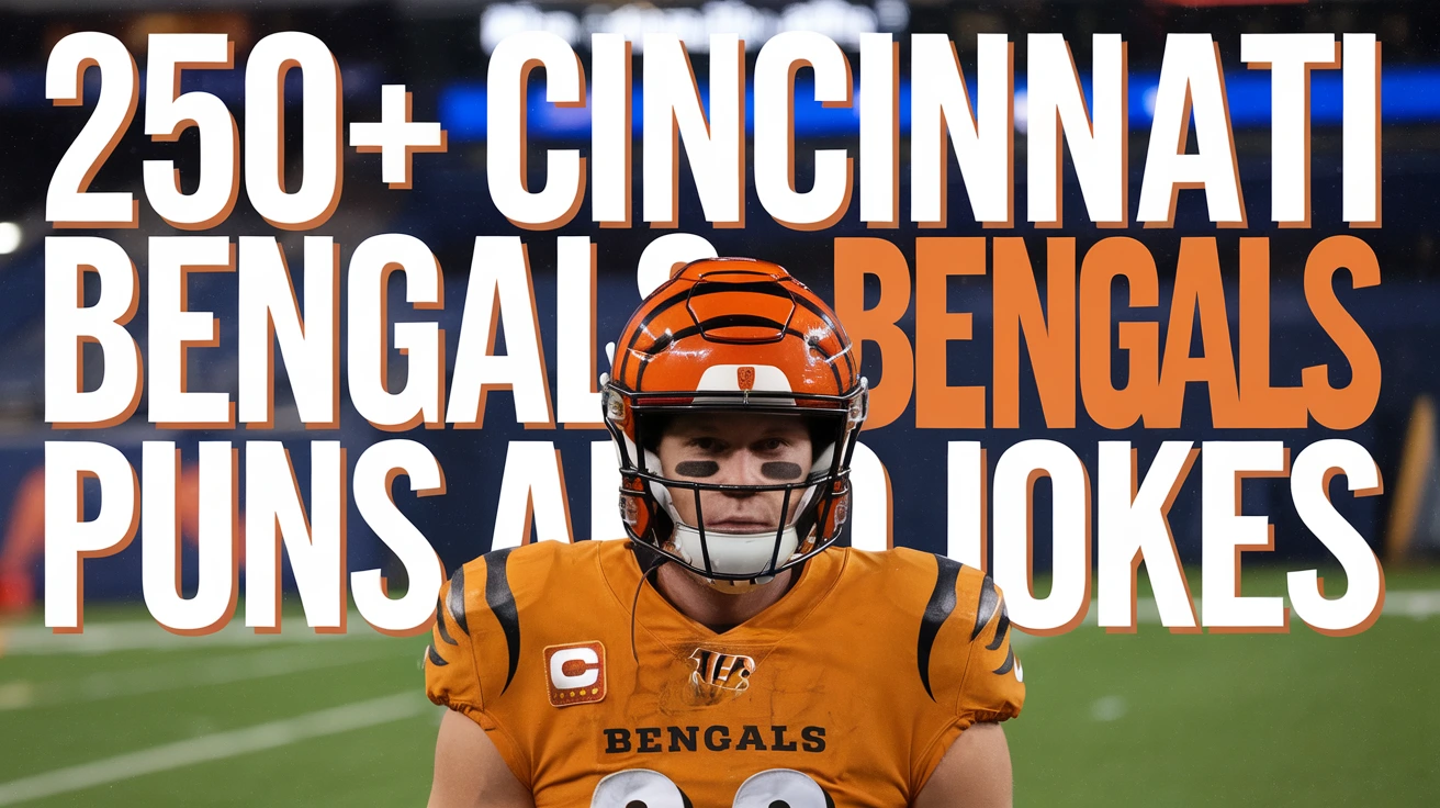 Cincinnati Bengals Puns and Jokes
