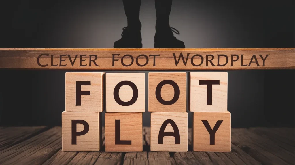 Clever Foot Wordplay