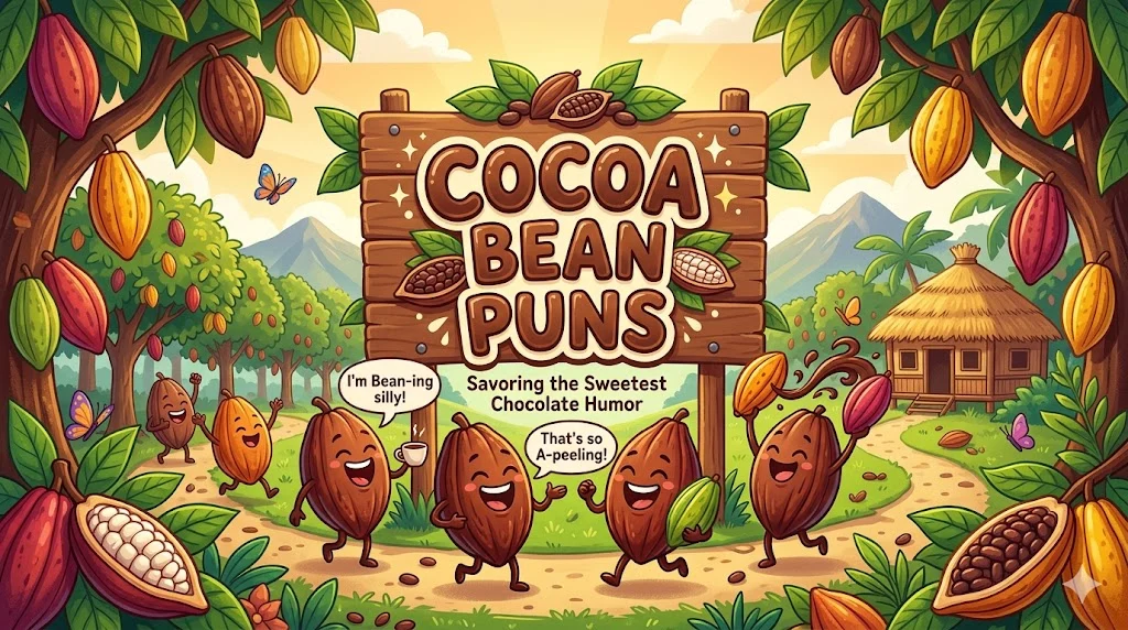 Cocoa Bean Puns
