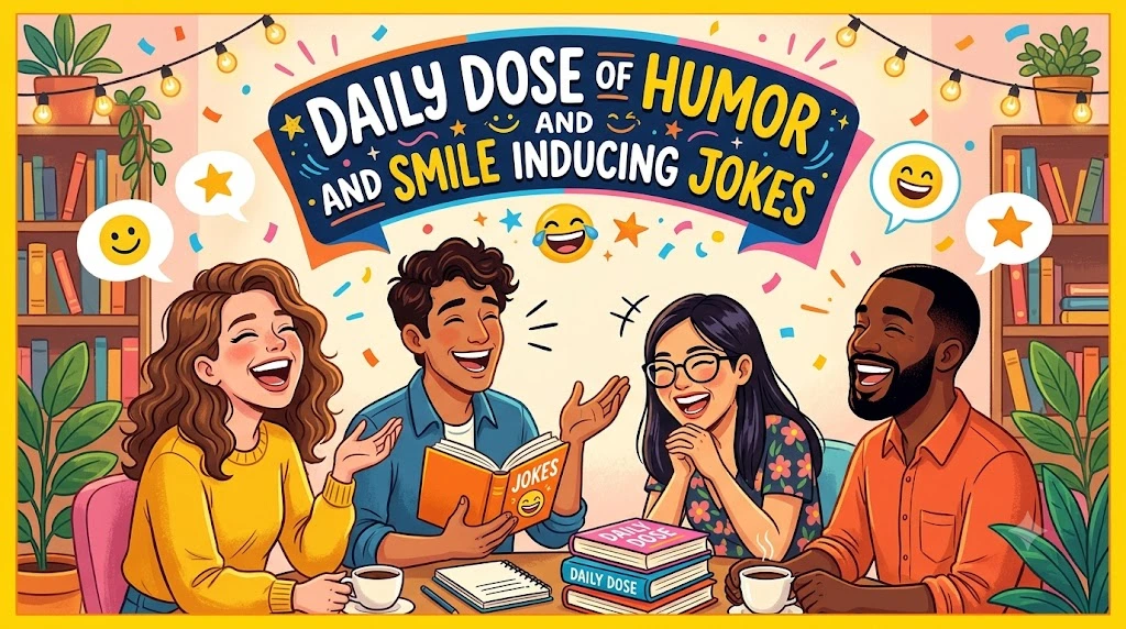 Daily Dose Of Humor And Smile Inducing Jokes