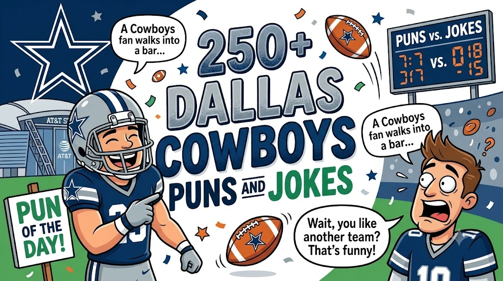Dallas Cowboys Puns and Jokes