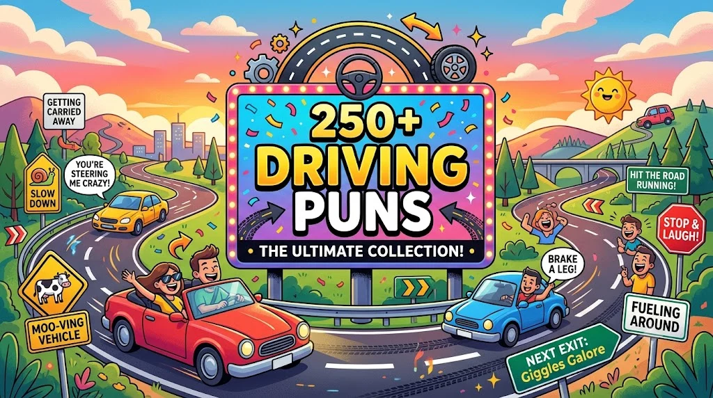 Driving Puns and Jokes