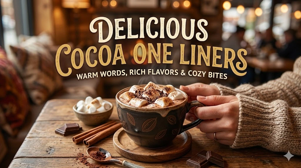 elicious Cocoa One Liners