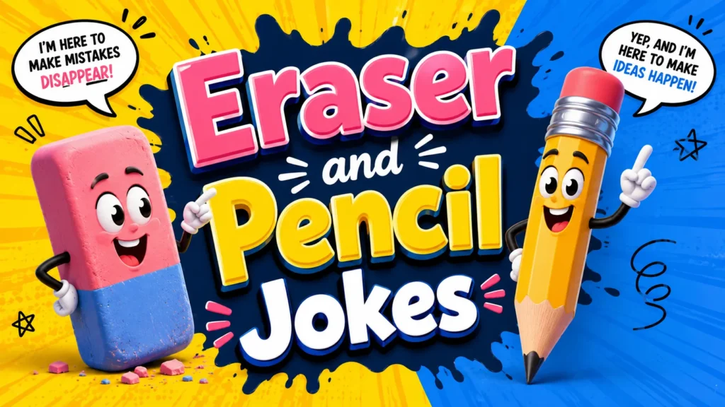 Eraser and Pencil Jokes