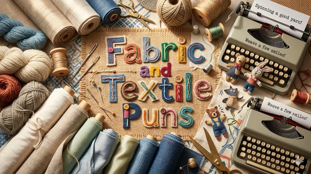 Fabric and Textile Puns