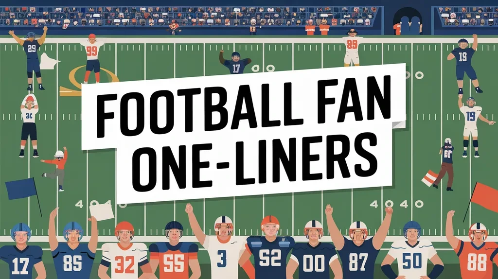 Football Fan One-Liners