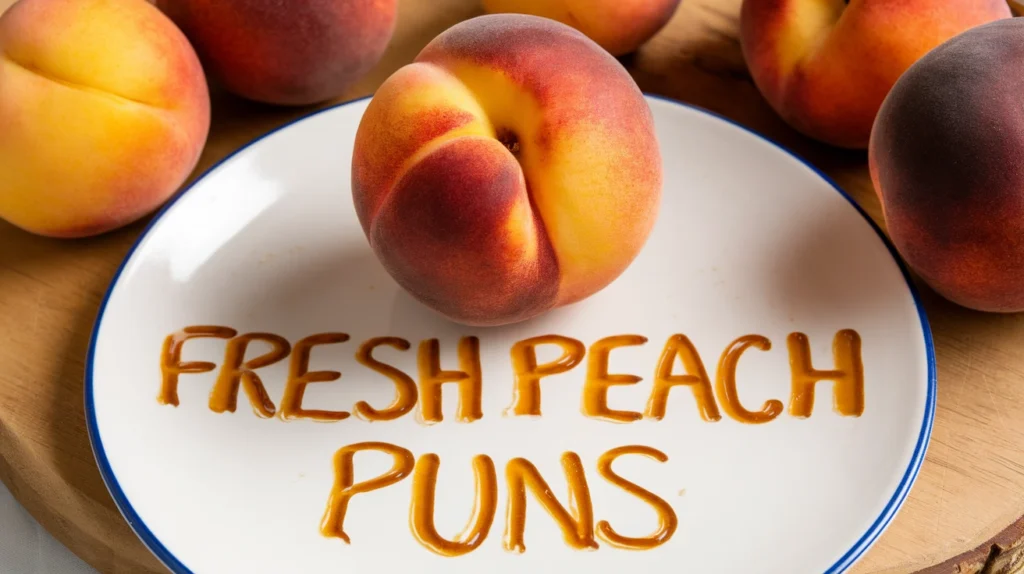 Fresh Peach Puns