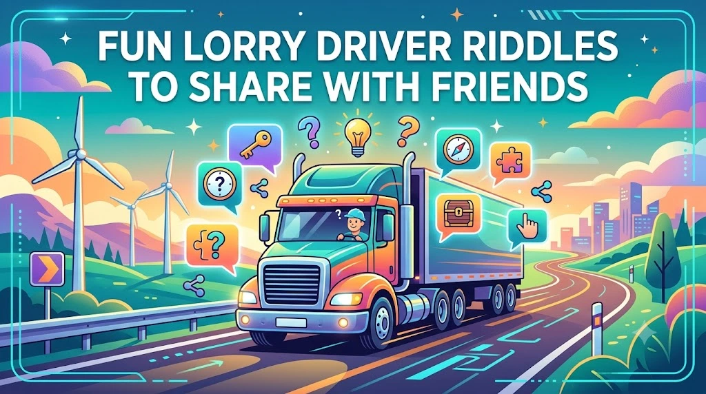 Fun Lorry Driver Riddles To Share With Friends