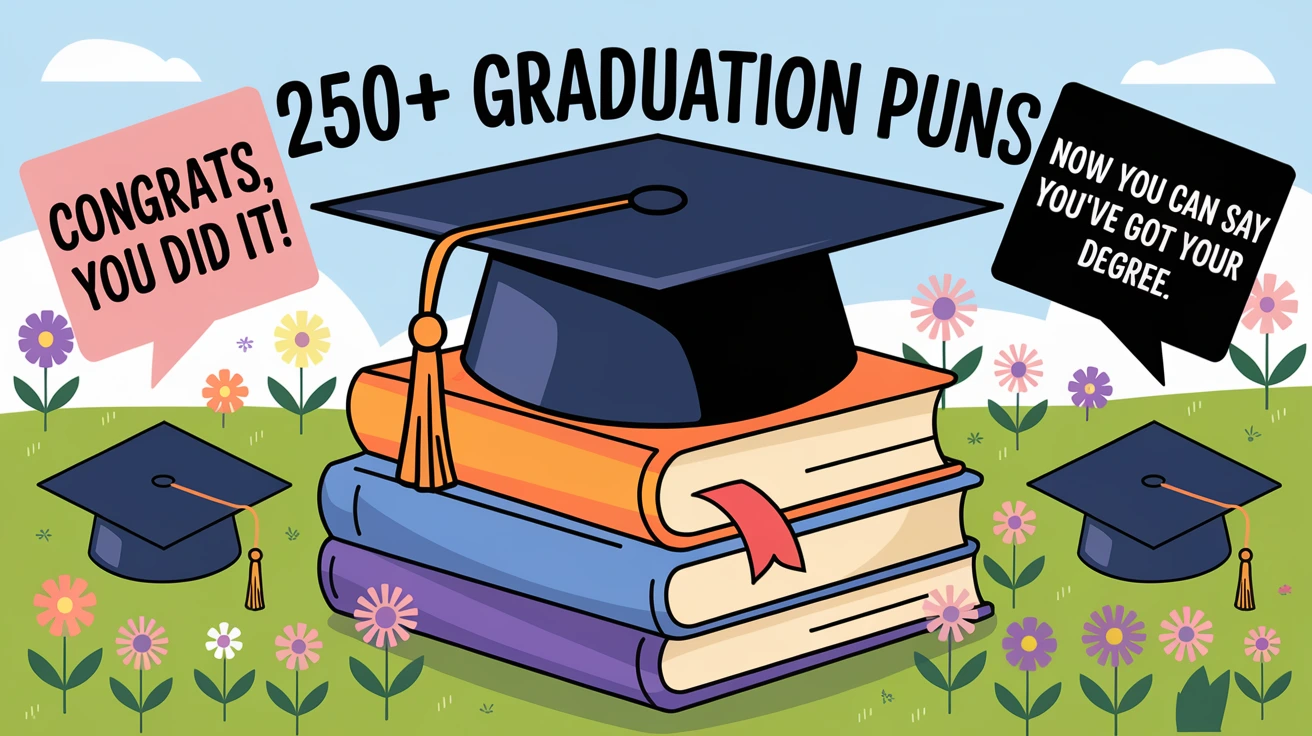 graduation puns