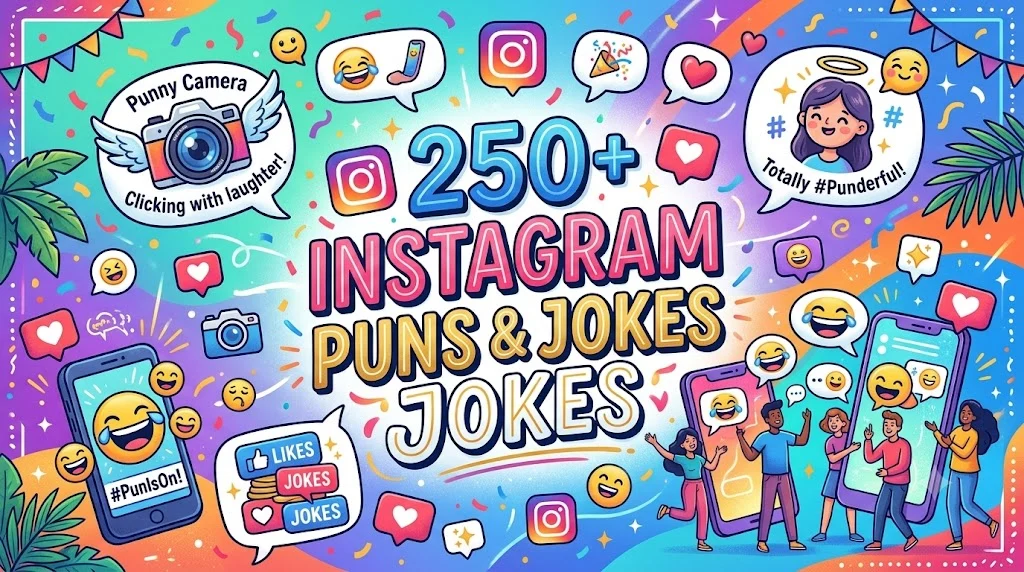 Instagram Puns and Jokes