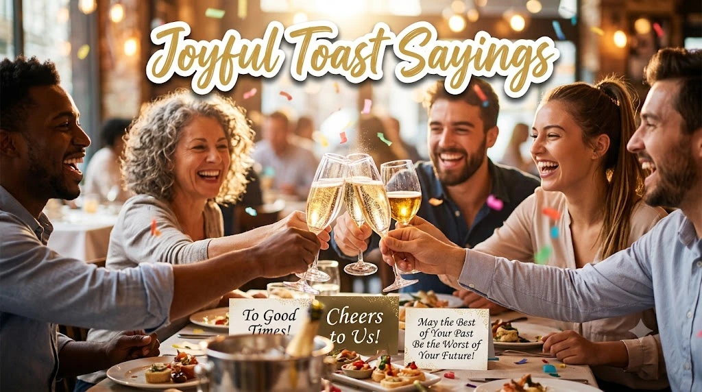 Joyful Toast Sayings