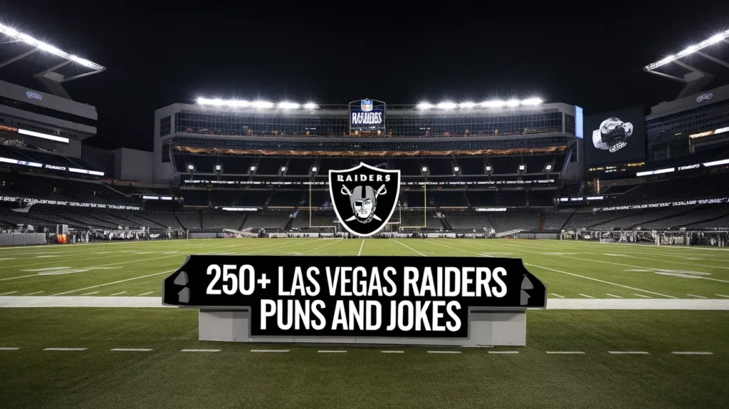 Las Vegas Raiders Puns and Jokes