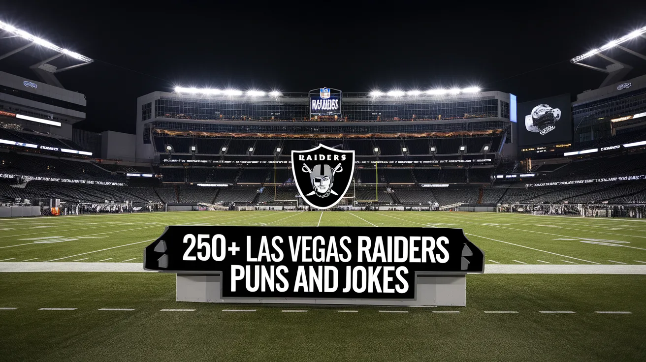 Las Vegas Raiders Puns and Jokes