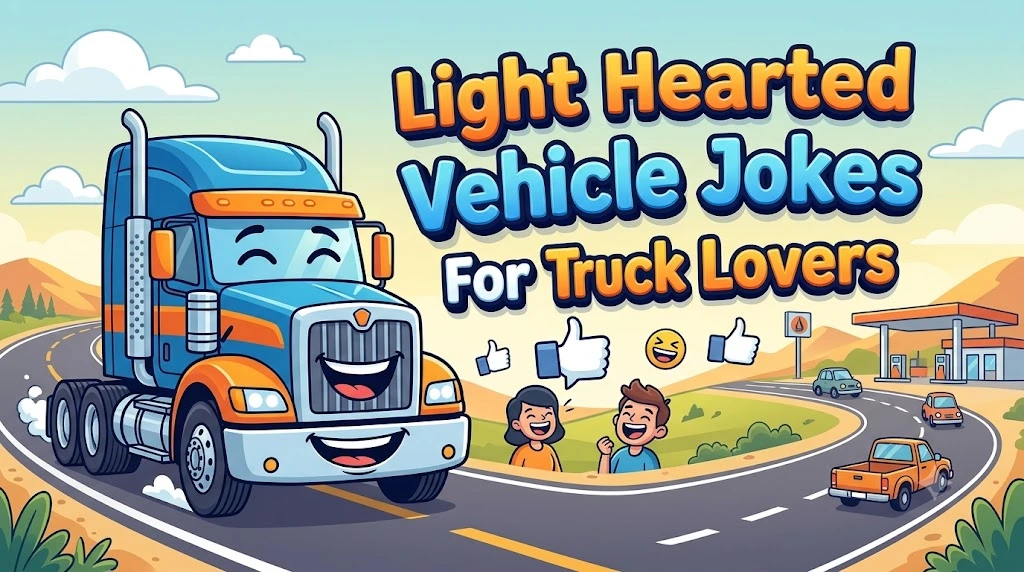 Light Hearted Vehicle Jokes For Truck Lovers