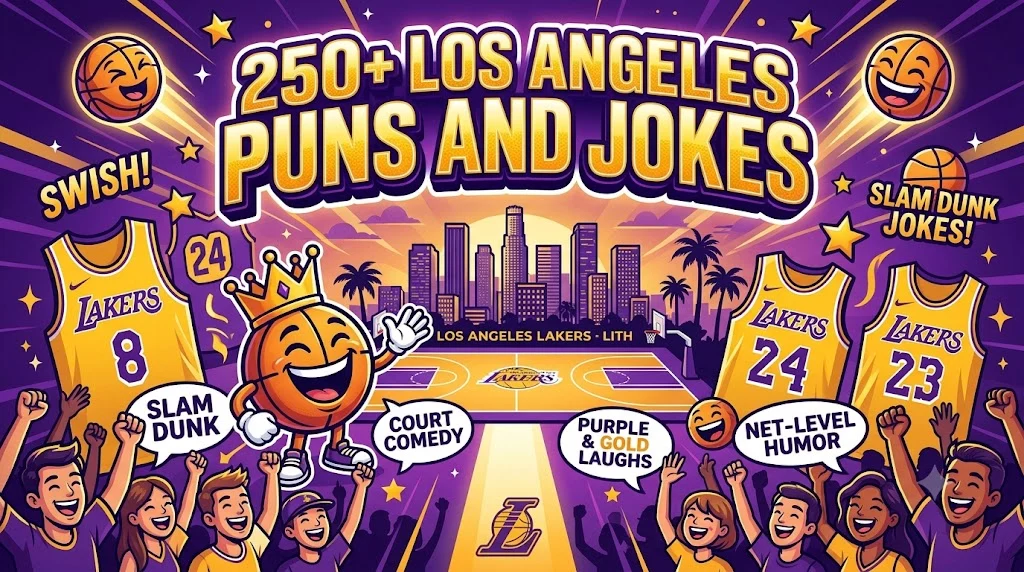 Los Angeles Lakers Puns and Jokes