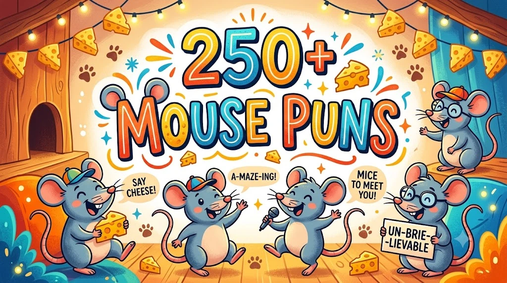Mouse Puns