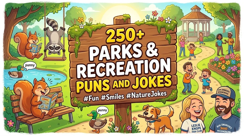 Parks and Recreation Puns and Jokes