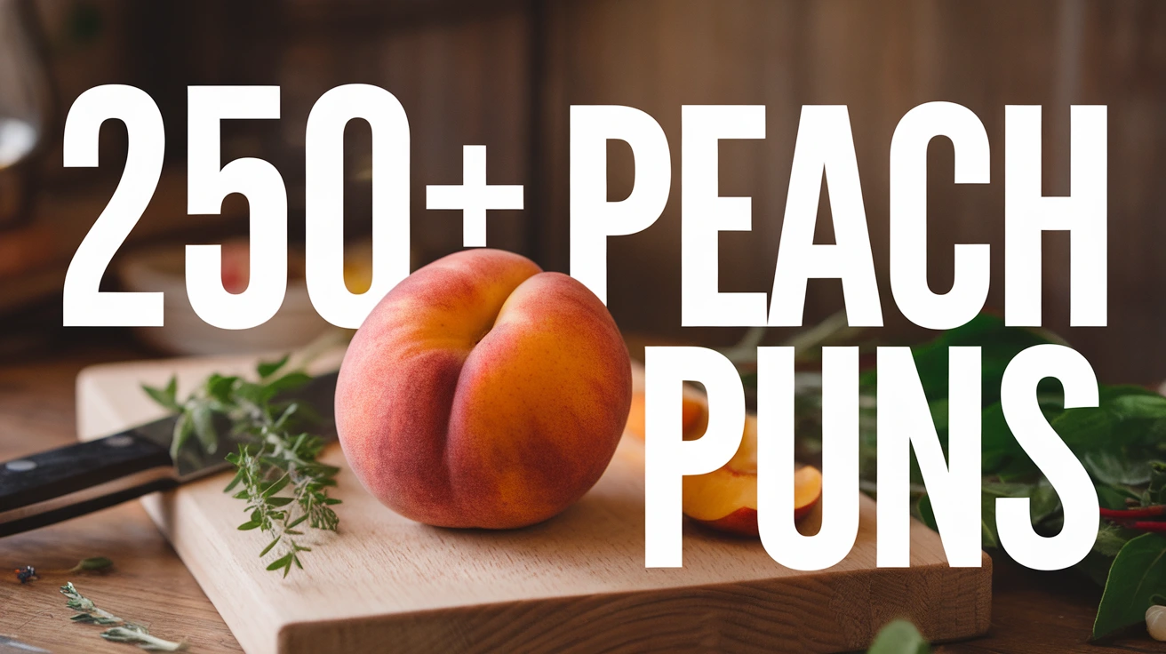 Peach Puns