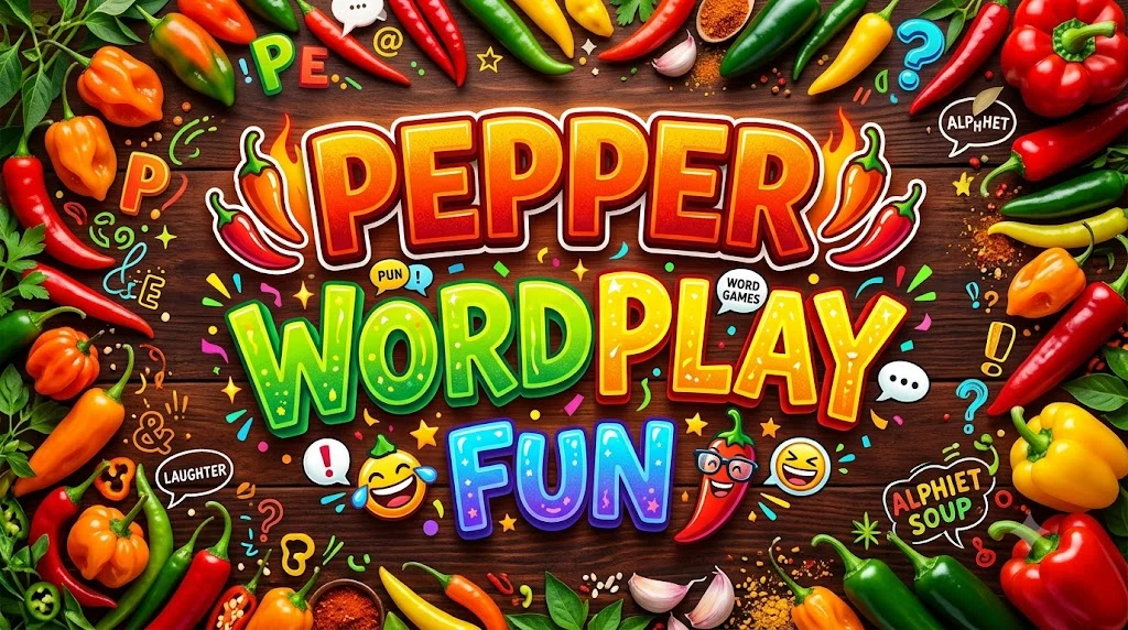 Pepper Wordplay Fun