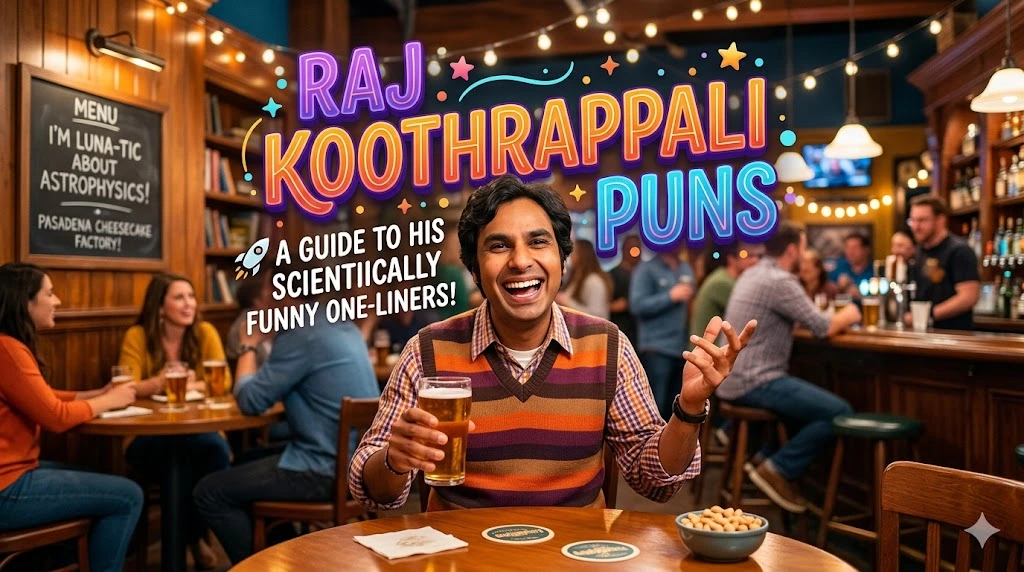 Raj Koothrappali Puns